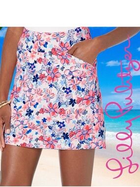 Lilly Pulitzer Jonas High-waisted Skort, Party Like a Lobstar NWT size 10